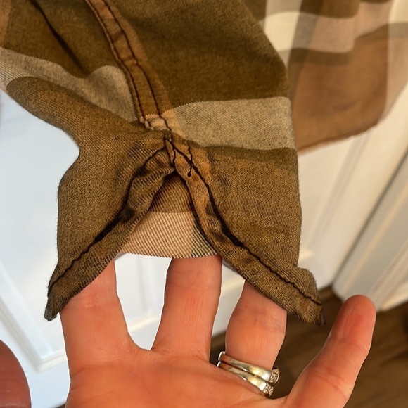 Levi’s Plaid Button Down Shirt Brown Size Large - Picture 9 of 10